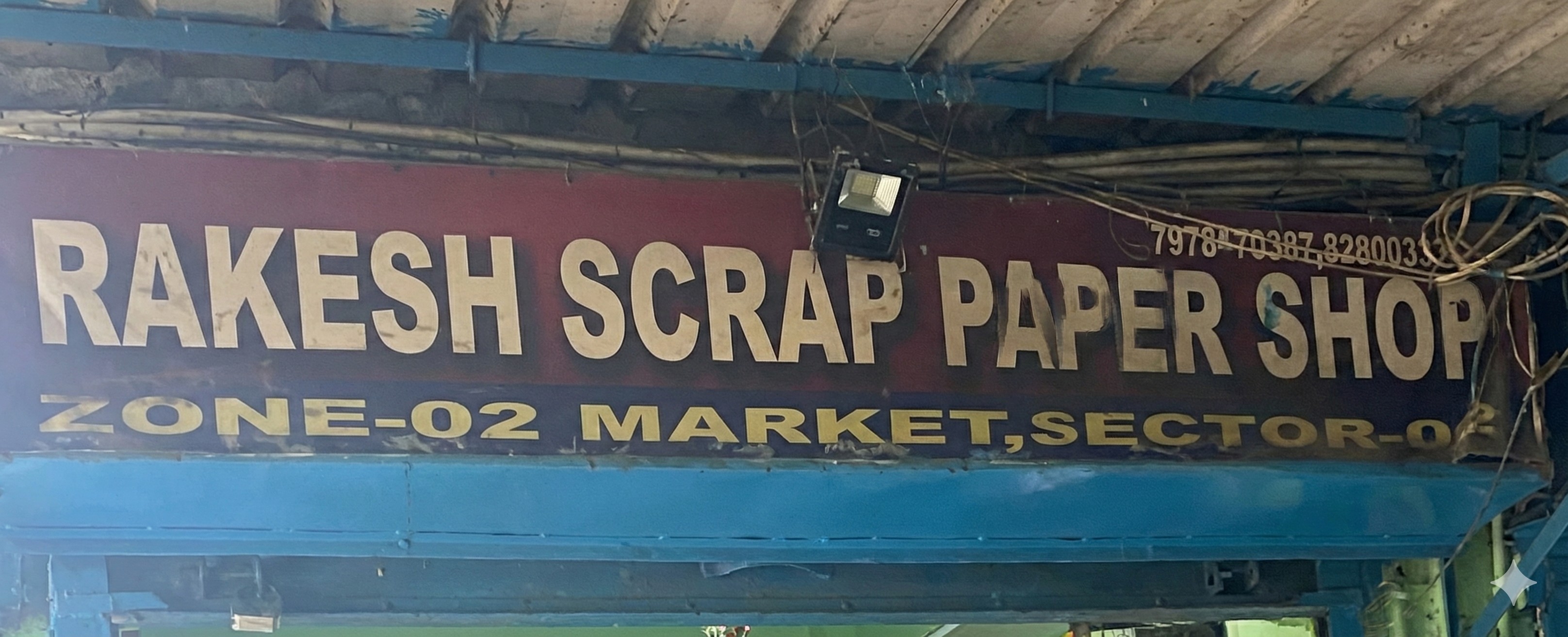 RAKESH SCRAP PAPER SHOP Banner